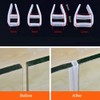 ETOPARS Bath Door Seal Strip Shower Screen Window Gap Seal