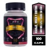 Armor For Health Aguaje Maca Biotina 100 Cápsulas 500mg A4h