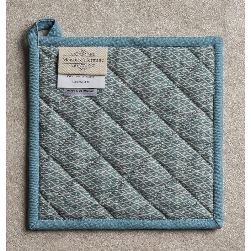 Maison d' Hermine Spring/Summer Set with Oven Gloves and Pot