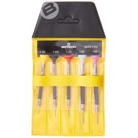 Bergeon 6899-P05 Set of 5 Watchmakers Ergonomic Screwdrivers Swiss Tools