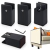 Windspeed 4 Pcs Adjustable Furniture Risers 4 Inch, Square Furniture