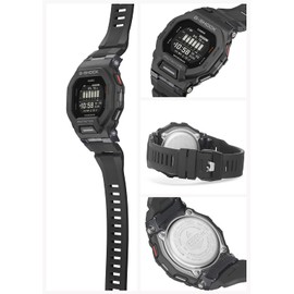 Casio G-Shock GBD-200 Series Wristwatch, Black, Wristband