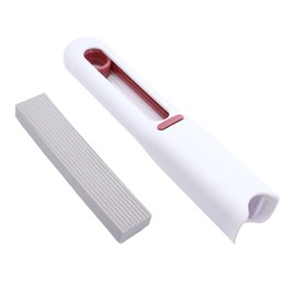 Portable Mini mop, Lazy Person no wash self Squeezing Strong Water Absorption mop, Dry and Wet Dual-Purpose, Kitchen, Bathroom Tabletop, Glass Floor Cleaning Tool (1 Squeezing Handle+1 Cotton Head)