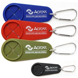 Across Towel Holder with Carabiner, Towel Rack, Leisure, Outdoor, Climbing, Fishing, Gardening, Drop Prevention (3 Assorted Colors)