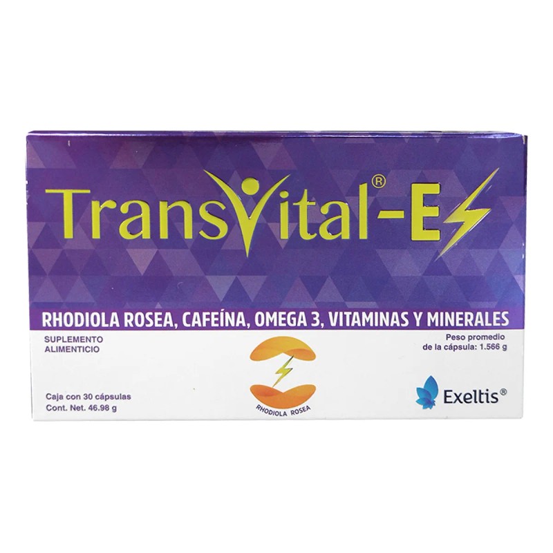 Transvital-e Suplemento Alimenticio 46.98 G 30 Cápsulas