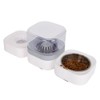 Pet Food Automatic Feeder With Water Dispenser Removable Washable Durable