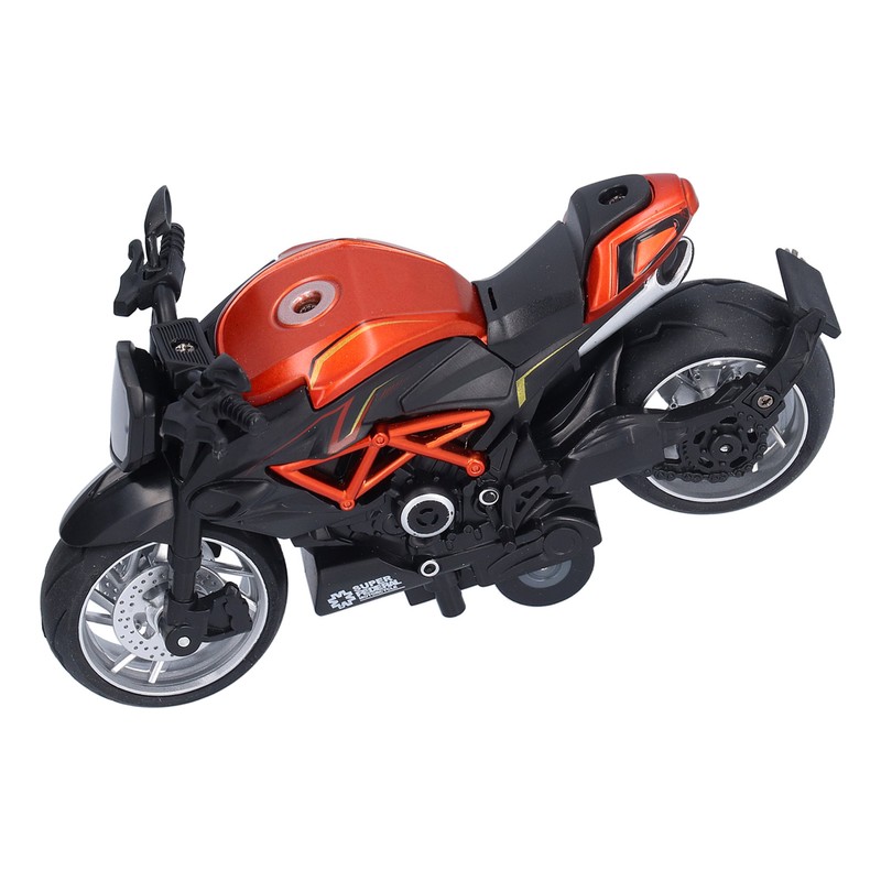 Motorcycle Model Alloy Simulation Motorbike Toy Collection Decoration for Children