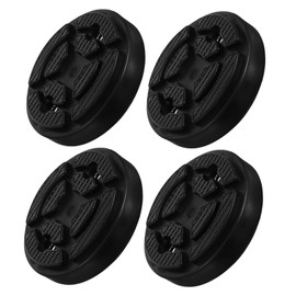 DECHOUS 4Pcs Durable Rubber Jack Pads for Car Lifting Protective Lift Pad for Two Post Hoists Safe Compression Resistance and Scratch Prevention for Automotive Maintenance