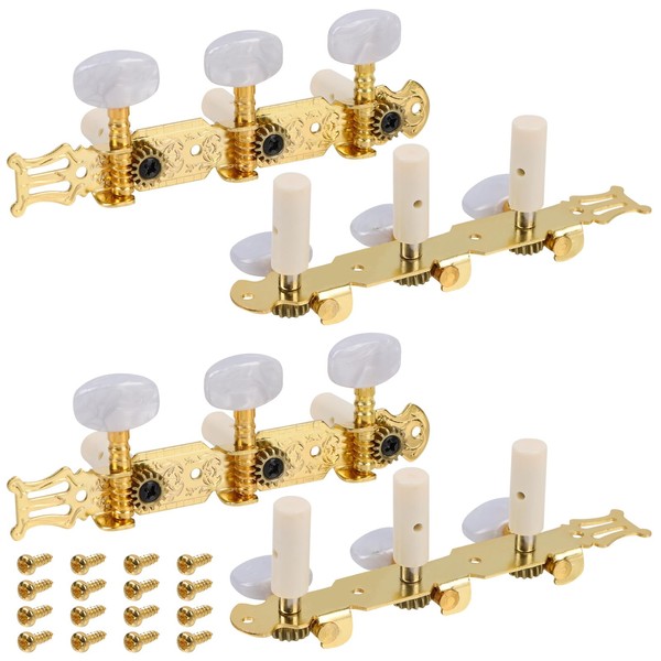 4 Pieces Classical Guitar Tuning Pegs Guitar Tuning Pegs 3L+3R