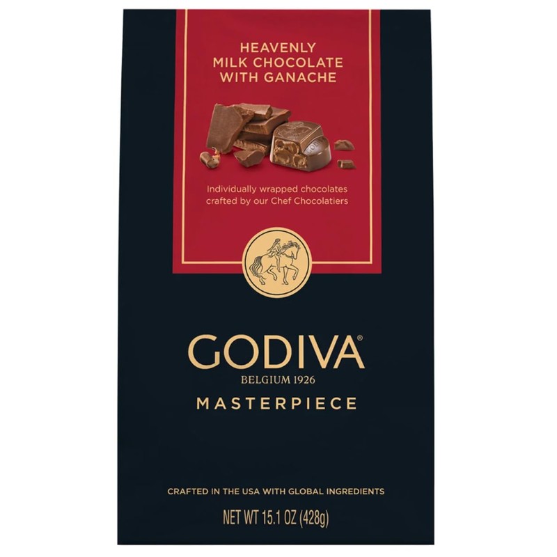 GODIVA Heavenly Milk Chocolate with Ganache - Masterpiece - 15.1