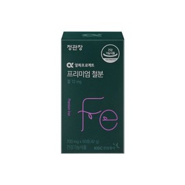 Premium iron 700mg60 tablets (Wolgye branch) / 프리미엄 철분 700mg60정