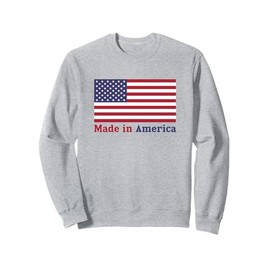 Patriotic Red White Blue Stars And Stripes Flag Sweatshirt