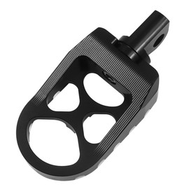 FONGKNOX Set of Motorcycle Motor Bike Foot Peg Rests Pedals CNC Stainless Sharp Teeth 360° Rotation with Installation Accessories Suits Bikes Sport ster 883 1200 Dyna XL Iron 883