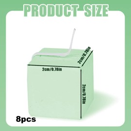 XURJUMI 8 Pieces Teeth Grinding Stone for Hamsters, Volcanic Stone, Molar Stone, Small Pets, Rabbits, Chinchillas, Guinea Pigs