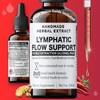 Lymphatic Flow Support Drops - Herbal Blend with Mullein Leaf,