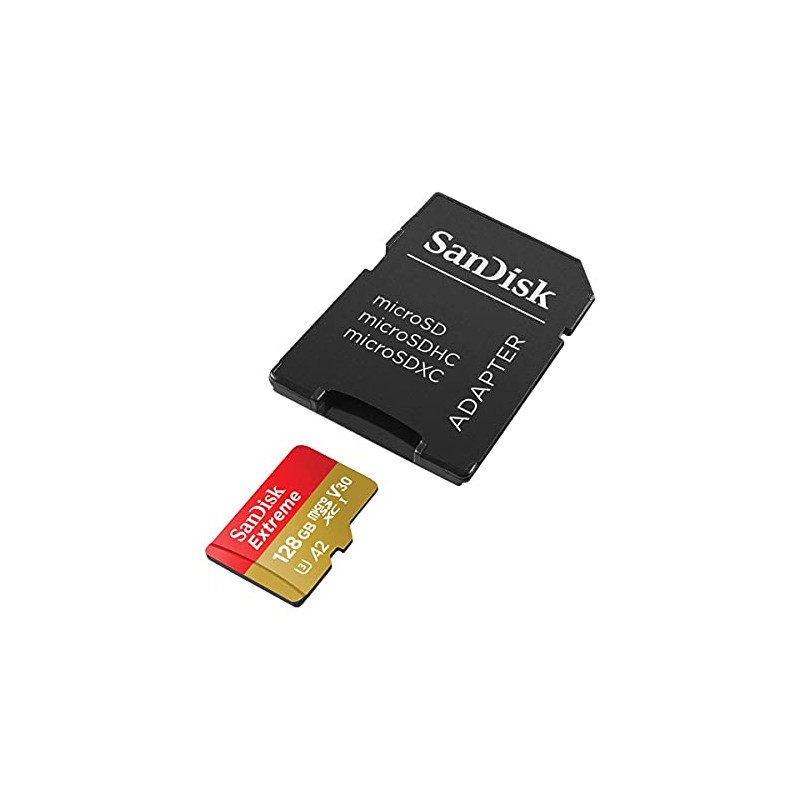 SanDisk Extreme 128 GB UHS-I microSD