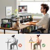 Simple Trending Monitor Stand Riser, Adjustable Angle Computer Desk Organizer
