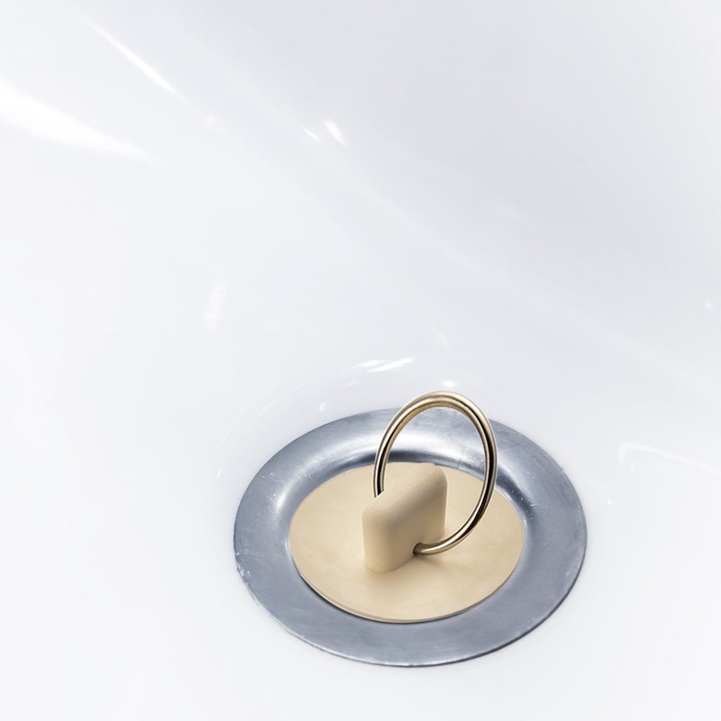 Hestya 4 Pieces Rubber Drain Stopper Set Bathtub Sink Stopper