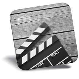 Destination Vinyl ltd Fridge Magnet bw - Roll Camera Action Movie Film #41940