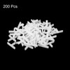 QUARKZMAN Pack of 200 Wall and Floor Tiles Plastic T-shaped