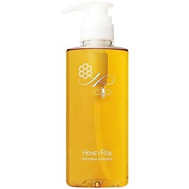 ROAliv Honey Loa Hair Mitsu Shampoo, 13.5 fl oz (400 ml), Dense Foam, For Moist and Shiny Hair, Organic Ingredients, Hypoallergenic, Sulfate Free