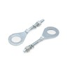 sourcingmap 4 Pcs 18mm Dia Hole Metal Motorcycle Chain Axle