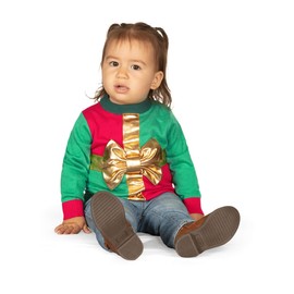 Tipsy Elves Ugly Christmas Sweater for Babies - Infant Little Present Sweater Size 18M