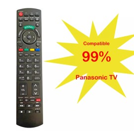 Unbranded Universal Remote fit for Panasonic TV TC-L3232C TC-L32C3 TCL32C3S N2QAYB000827