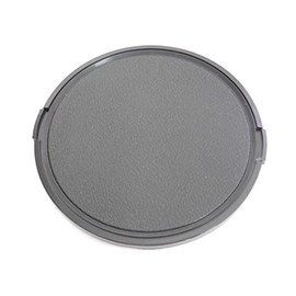 vhbw Universal Lens Cap 105mm for Camera DSLR - Plastic Black with Side Grip