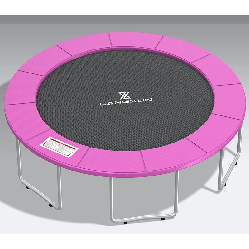 LANGXUN 10ft 12ft 14ft 16ft Trampoline Pad, Universal Trampoline Repalcement