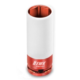 EWK 1/2-inch Drive 21mm Lug Nut Socket Non Marring