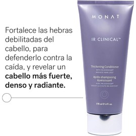MONAT IR Clinical Thickening Conditioner – Acondicionador Vegano para Cabello Fino o con Menor Densidad con Romero y Menta – Fórmula Nutritiva y Voluminizadora para un Cabello con Apariencia de Mayor Grosor y Volumen
