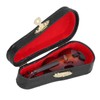 Violin Model Mini Exquisite Musical Instrument Decorative Handicraft Ornament for