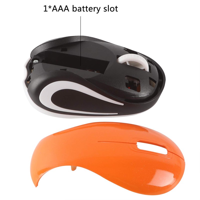 KeauFair Mini Mouse Wireless Portable Optical Mouse Silent 2.4G Ergonomic