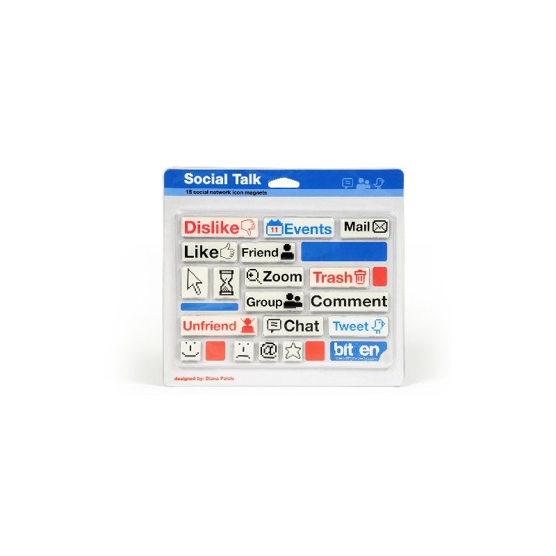 Gift House International Social Talk Magnets