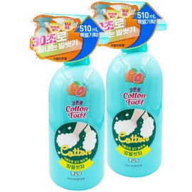 On The Body NEW 온더바디 코튼풋 발을 씻자 풋샴푸 510ml x2개 자몽민트 On the Body Cotton Foot Wash Foot Shampoo 510ml x 2 Grapefruit Mint