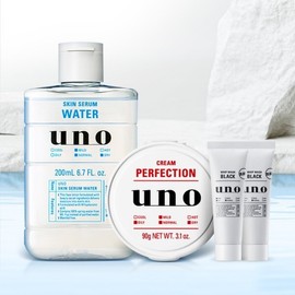 스킨 세럼 워터 + 퍼펙션 크림 + 휩 워시 블랙 30ml Skin Serum Water + Perfection Cream + Whipped Wash Black 30ml