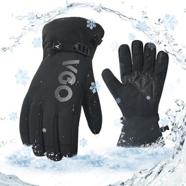 Vgo... 1 Pair of Winter Work Gloves Waterproof (SL7761FLWP)
