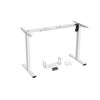 LongKe Electric Standing Desk Frame Adjustable Height, Stand up Home