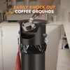 CURTA Espresso Coffee Knock Box with Garbage Bags(30Pcs), Commercial Knock