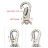 Heavy Duty Double Ended Collar Backup Clip for Dog Harnesses,