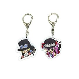 EBTY DREAMS Inc. - Set of 2 One Piec OP Acrylic Keychain Perona, Sabo
