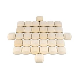 GasSaf Gas Grill Ceramic briquettes Replacement for 06000Y, NEXGRILL, Select Turbo Gas Grill Models (32 PCS)