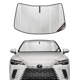 Pigenius Windshield Sun Shade for 2023-2025 Lexus RX. Full Front Window Sunshade Coverage