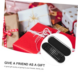 KOMBIUDA 6pcs Portable Spiral Ear Spoon Ear Wax Remover with Storage Box Comfortable and Easy to Clean for Family Use Tool