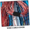 BUGUUYO 1 Roll Floor Cable Protector Adjustable Hook and Loop