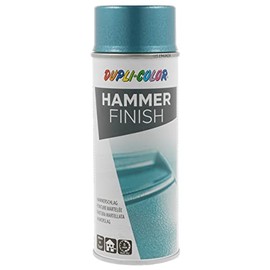 Dupli Color 467417 Enamel Heat Resistance Hammer Blow, 400 ml, Blue