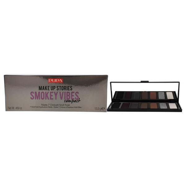 Pupa Milano Make Up Stories Compact Palette - 002 Smokey Vibes For Women Eyeshadow 13.3g