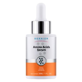 Dernier Amino Acids and Vitamin B5 Face Serum – Anti-Aging Night Serum Collagen for Women & Men Hydrating Revitalizing Improves Skin Firmness Elasticity Laxity Thickness and Reduces Wrinkles (1 fl oz)