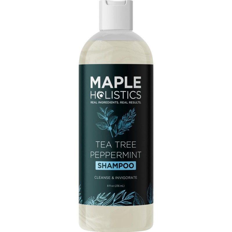 Rosemary Tea Tree Mint Shampoo - Clarifying Shampoo for Build